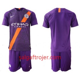 Manchester City Fodboldtrøjer Børn 3. sæt 2018/19 Kort ærmer